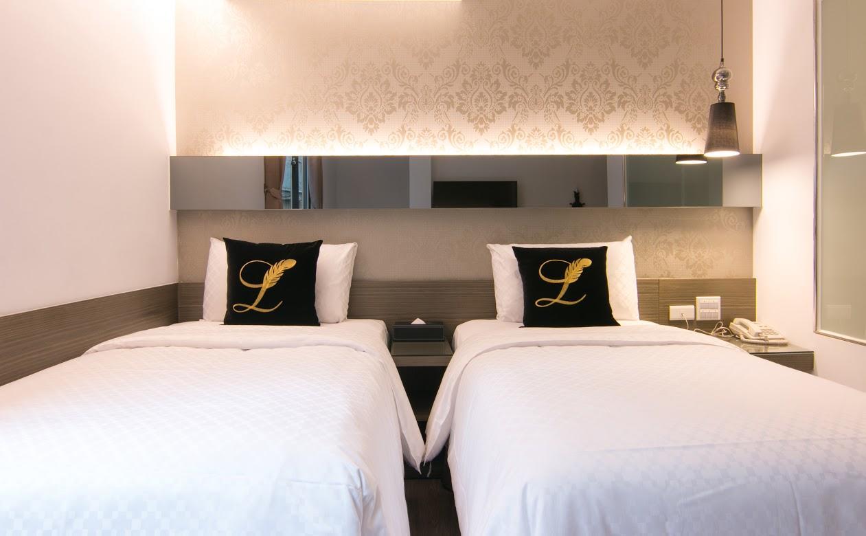 Lihan Hotel Taipei Bagian luar foto
