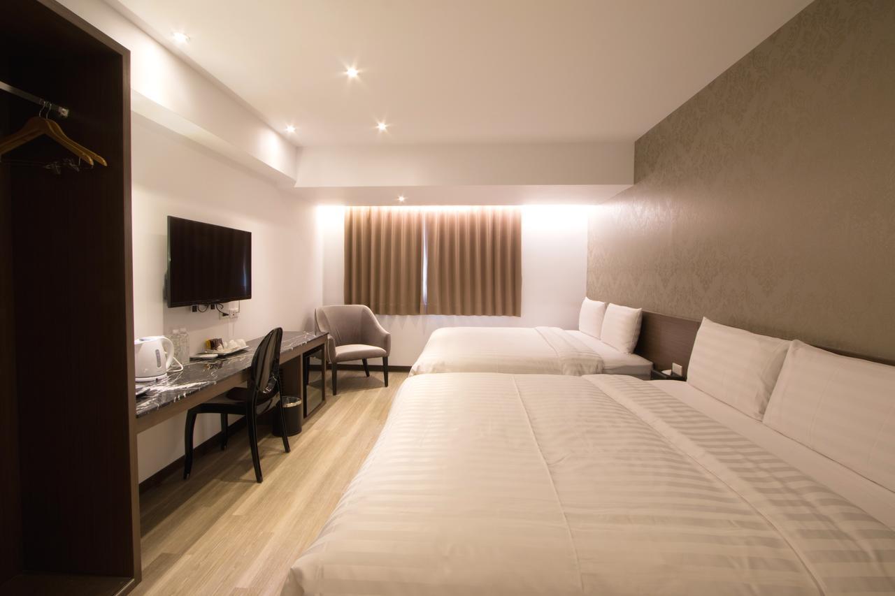 Lihan Hotel Taipei Bagian luar foto