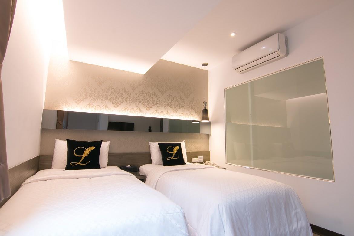 Lihan Hotel Taipei Bagian luar foto