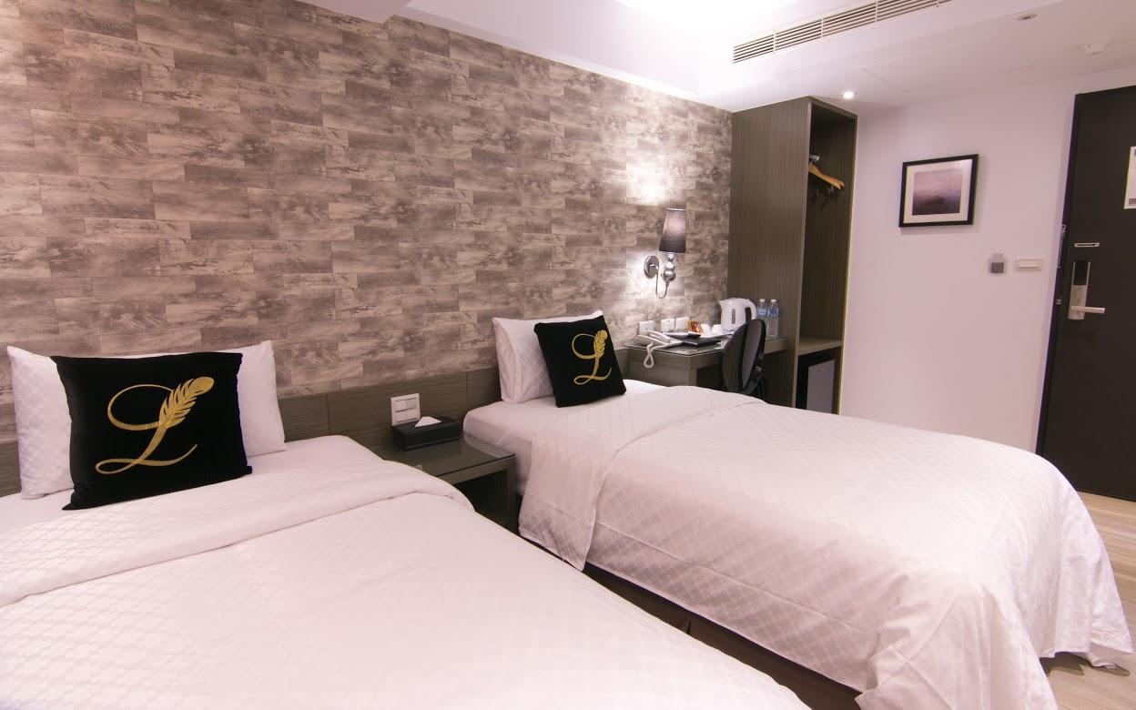 Lihan Hotel Taipei Bagian luar foto